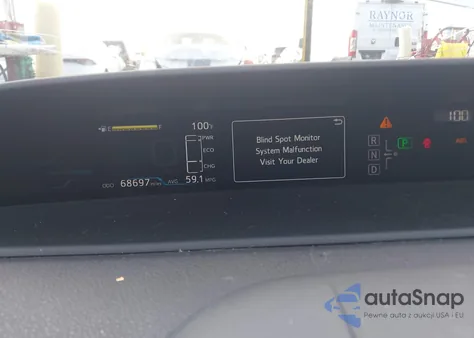 2018 Toyota Prius Prime Advanced z USA, uszkodzony, nr VIN JTDKARFP0J3095447
